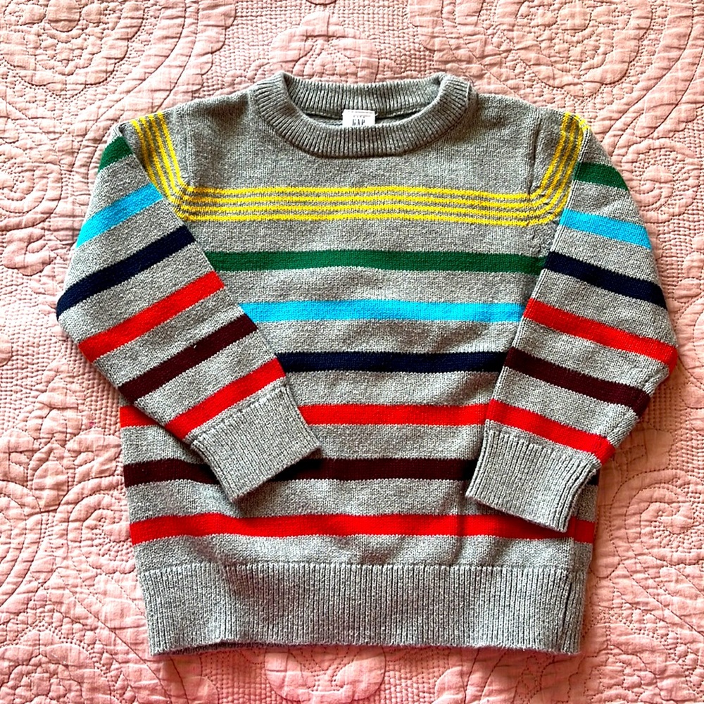 GAP striped sweater